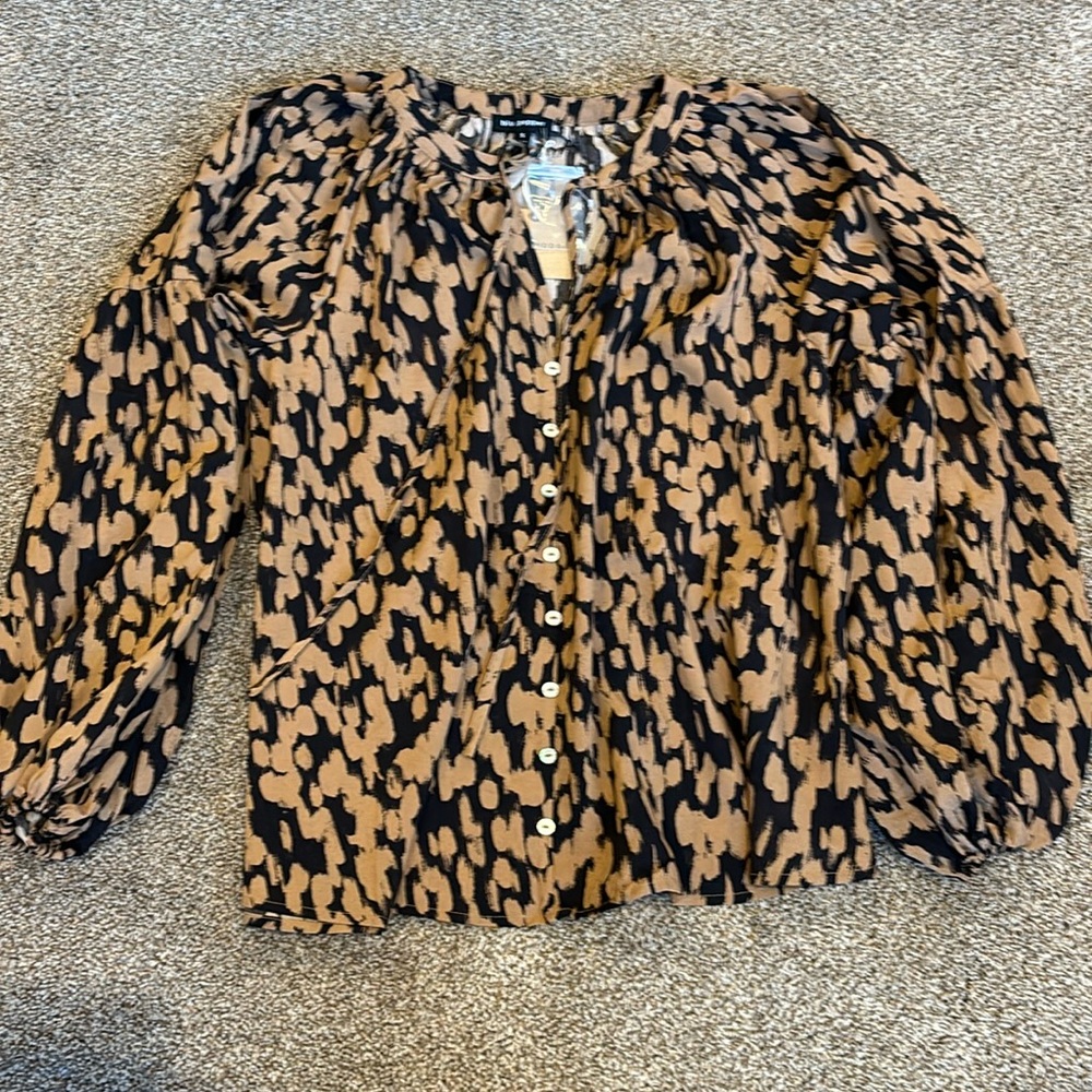 Blu pepper blouse